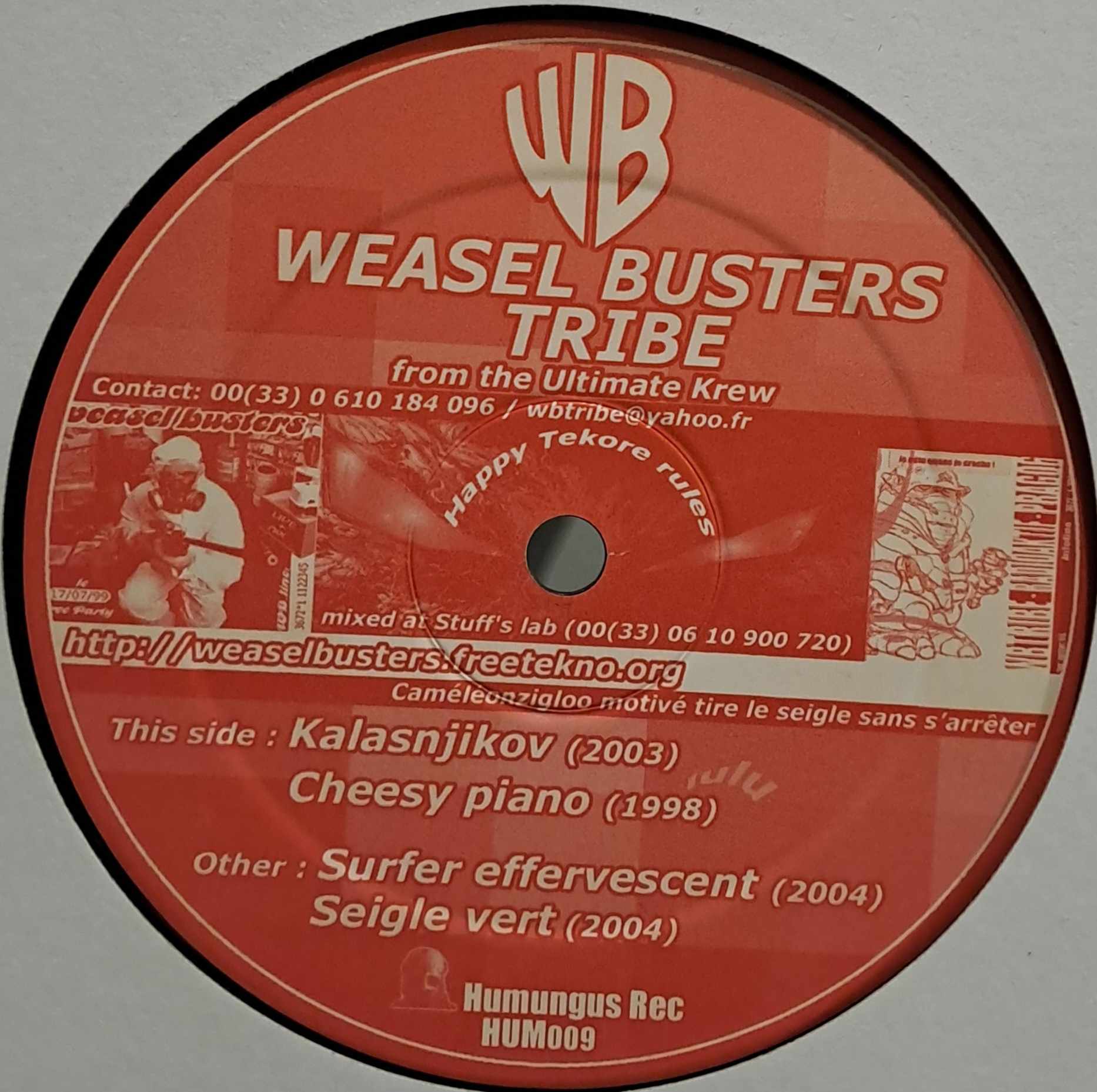 Humungus 09 - vinyle freetekno